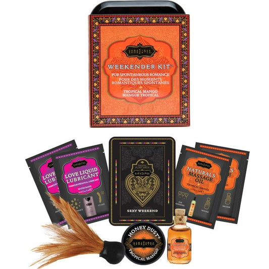 Kamasutra Weekender Tin Kit Tropical Handle | Niks.fi verkkokauppa