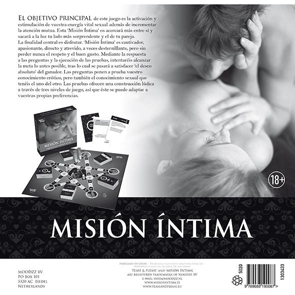 Tease & Please Intimate Mission Original Edition | Niks.fi verkkokauppa
