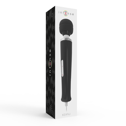 Intense Keanu Wand Black Massager | Niks.fi verkkokauppa