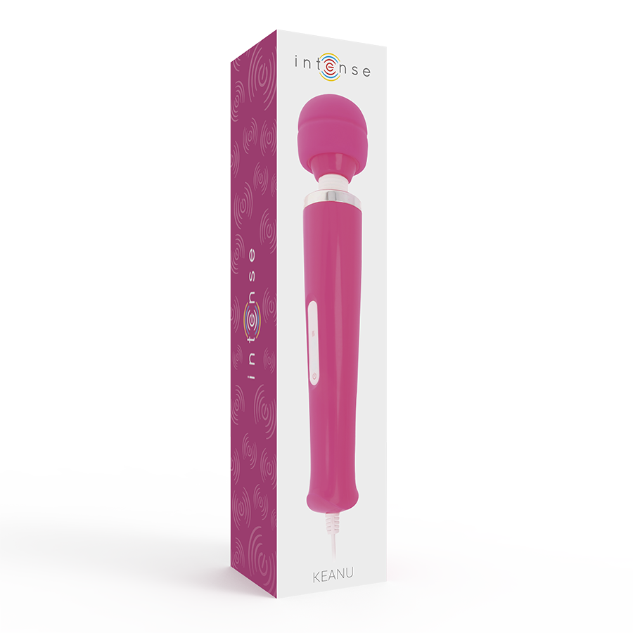 Intense Keanu Wand Pink Massager | Niks.fi verkkokauppa