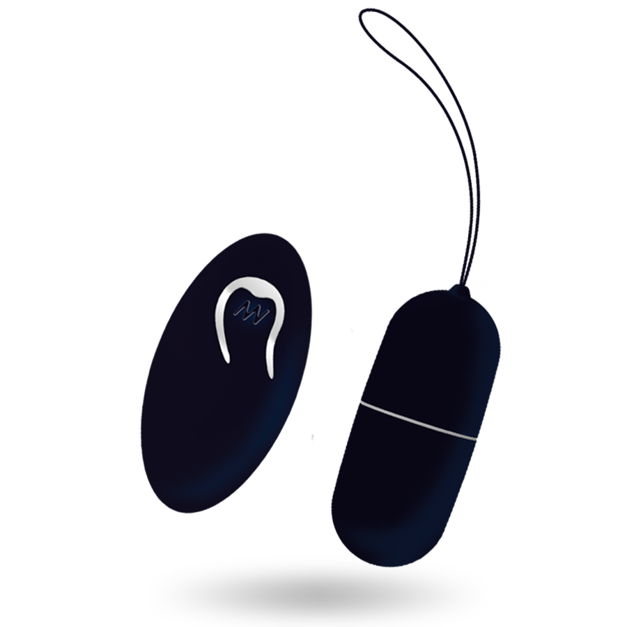 Intense Flippy I Vibrating Egg With Remote Control Black | Niks.fi verkkokauppa