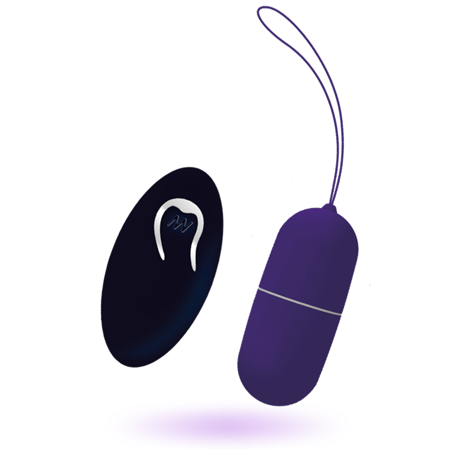 Intense Flippy I Vibrating Egg With Remote Control Purple | Niks.fi verkkokauppa