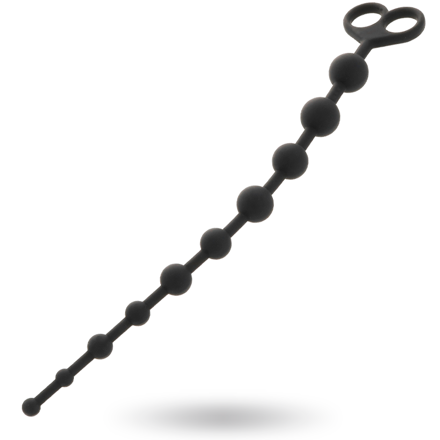 Intense Jaiden Anal Beads Black | Niks.fi verkkokauppa