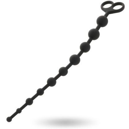 Intense Jaiden Anal Beads Black | Niks.fi verkkokauppa