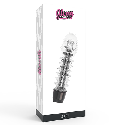 Glossy Axel Black Vibrator | Niks.fi verkkokauppa