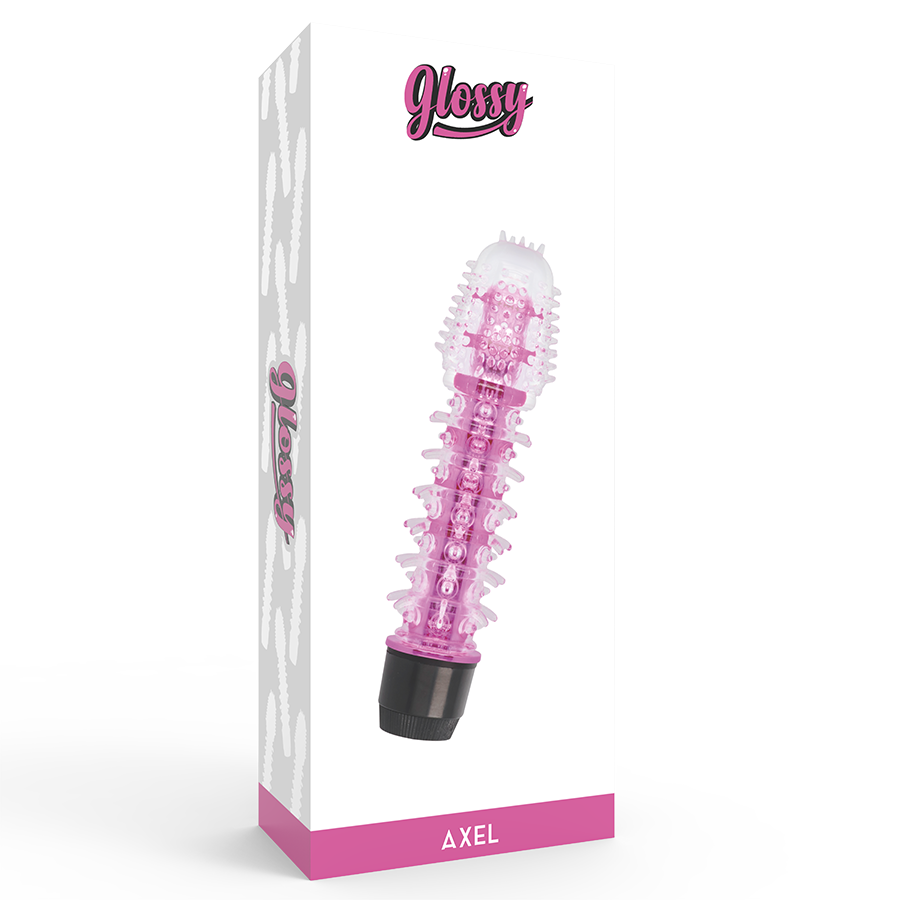 Glossy Axel Vibrator Pink | Niks.fi verkkokauppa