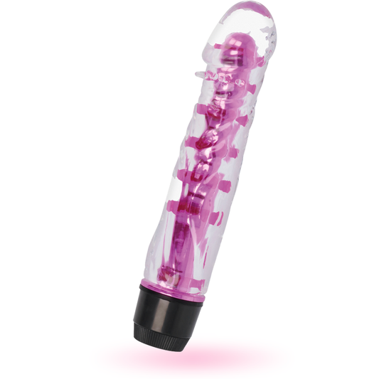Glossy Lenny Vibrator Pink | Niks.fi verkkokauppa