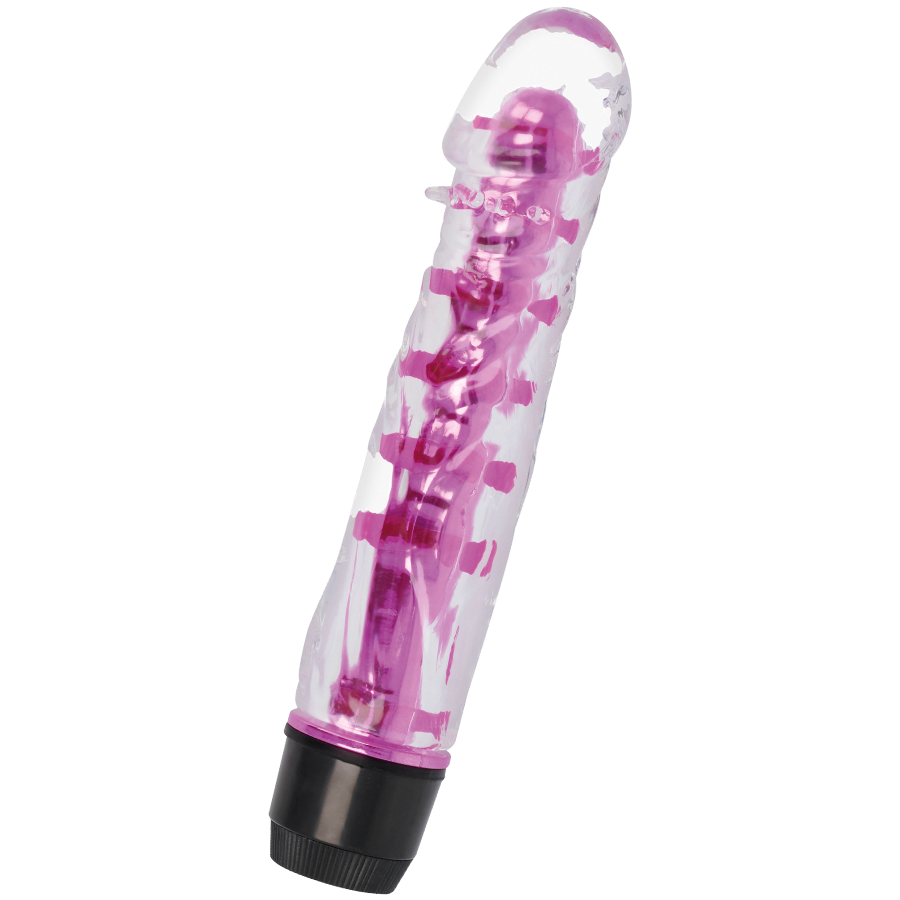 Glossy Lenny Vibrator Pink | Niks.fi verkkokauppa