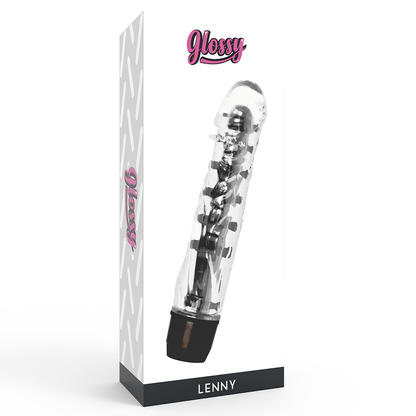 Glossy Lenny Vibrator Black | Niks.fi verkkokauppa