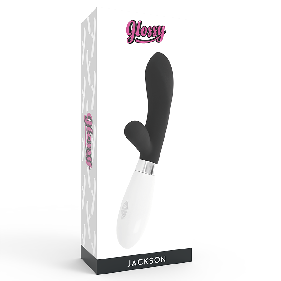 Jackson Rabbit vibraattori Musta | Niks.fi verkkokauppa