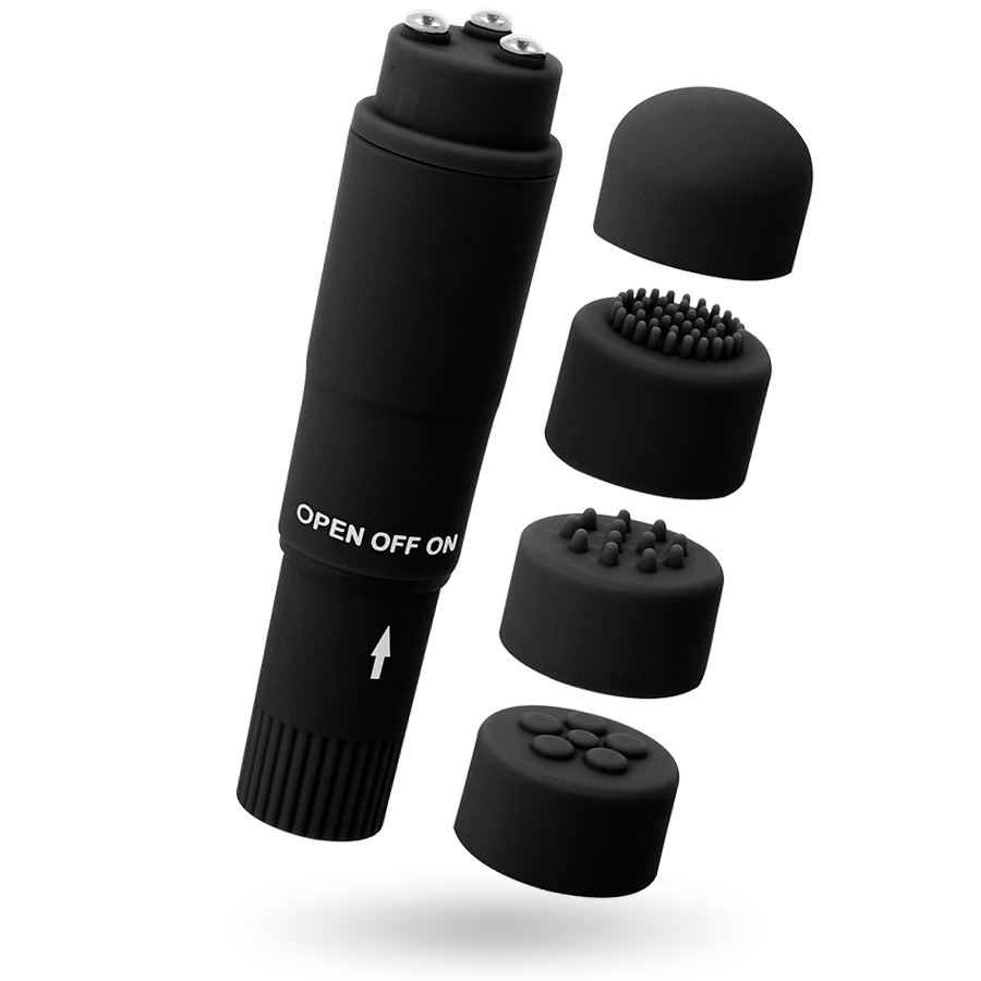 Glossy Kurt Pocket Massager Black | Niks.fi verkkokauppa