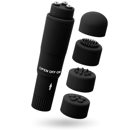 Glossy Kurt Pocket Massager Black | Niks.fi verkkokauppa