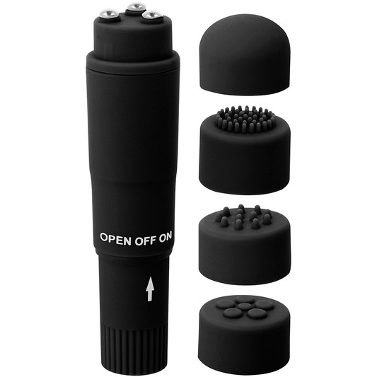 Glossy Kurt Pocket Massager Black | Niks.fi verkkokauppa