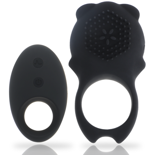 Mia Colosseo Cock Ring Remote Control Black | Niks.fi verkkokauppa