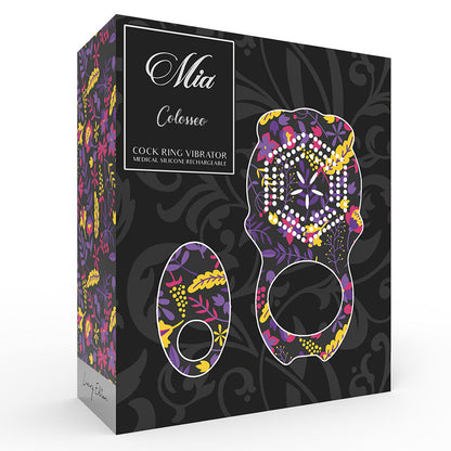 Mia Colosseo Cock Ring Remote Control Black | Niks.fi verkkokauppa