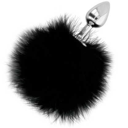 Darkness Extra Anal Buttplug With Tail Black 7 Cm | Niks.fi verkkokauppa