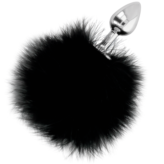 Darkness Extra Anal Buttplug With Tail Black 7 Cm | Niks.fi verkkokauppa
