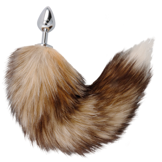 Darkness Tail Butt Plug Silver | Niks.fi verkkokauppa