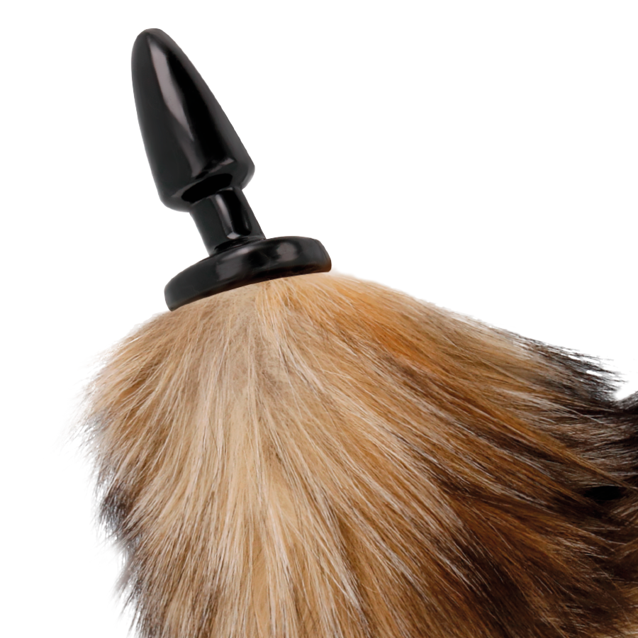 Darkness Natural Tail With Silicone Anal Plug 10 Cm | Niks.fi verkkokauppa
