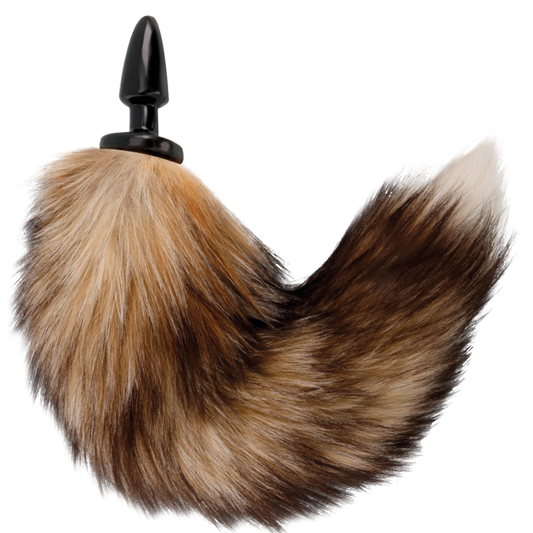 Darkness Natural Tail With Silicone Anal Plug 10 Cm | Niks.fi verkkokauppa