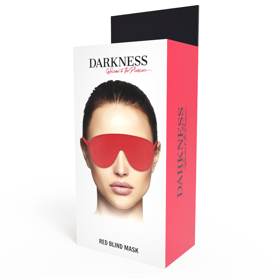 Darkness High Quality Red Mask | Niks.fi verkkokauppa