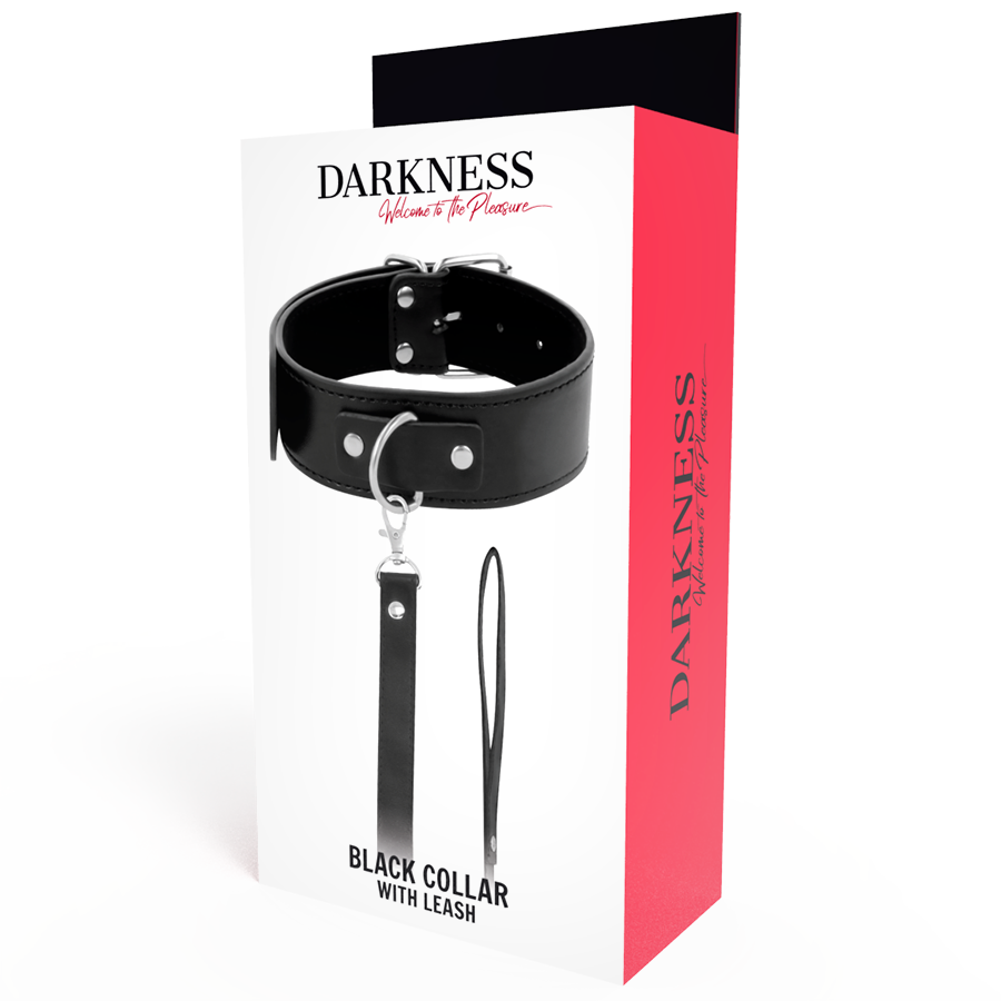 Darkness Posture Necklace With Leather Chain | Niks.fi verkkokauppa