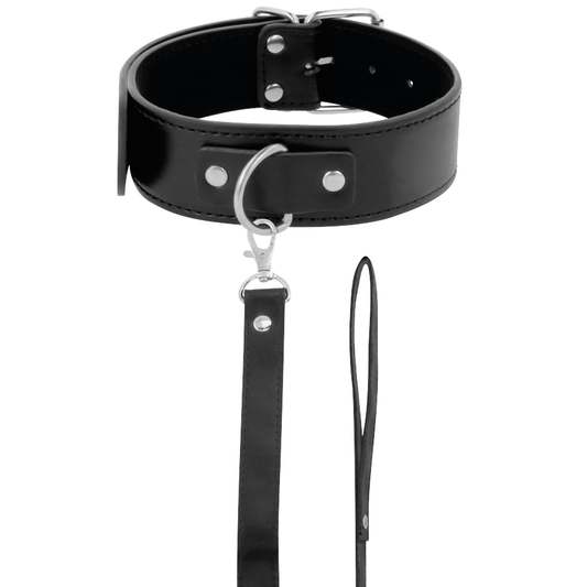 Darkness Posture Necklace With Leather Chain | Niks.fi verkkokauppa
