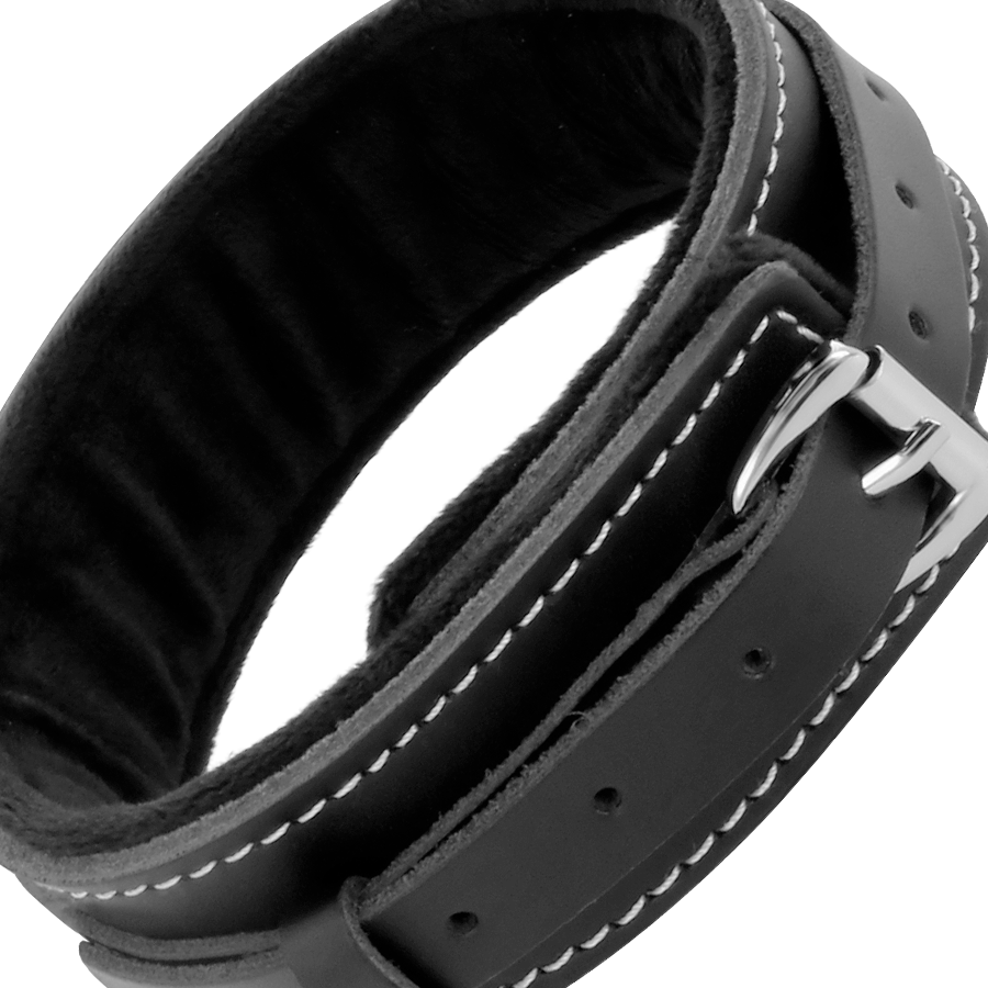 Darkness High Quality Leather Necklace With Leash | Niks.fi verkkokauppa
