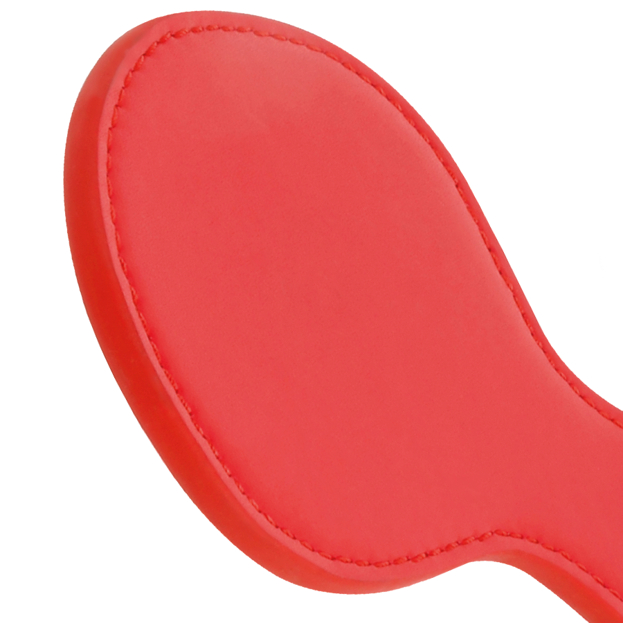 Darkness Red Rounded Fetish Paddle | Niks.fi verkkokauppa