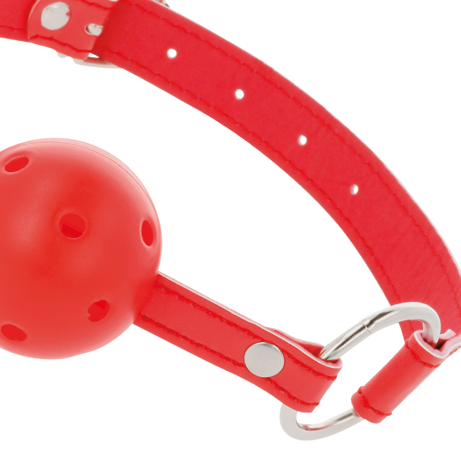 Darkness Red Breathable Gag | Niks.fi verkkokauppa
