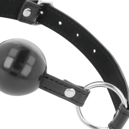 Darkness Black Ball Gag | Niks.fi verkkokauppa