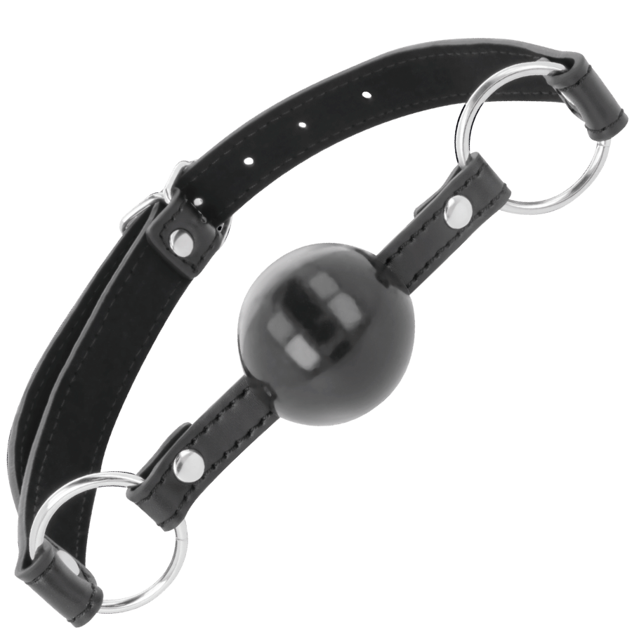 Darkness Black Ball Gag | Niks.fi verkkokauppa
