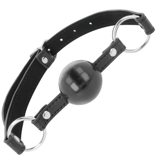 Darkness Black Ball Gag | Niks.fi verkkokauppa