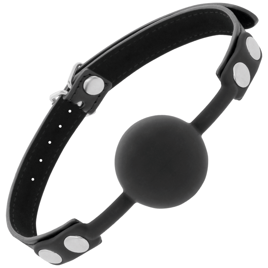 Darkness Black Silicone Gag | Niks.fi verkkokauppa