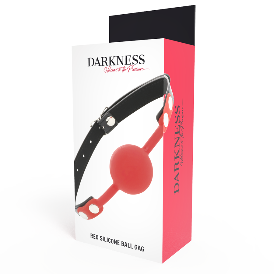 Darkness Red Silicone Gag | Niks.fi verkkokauppa