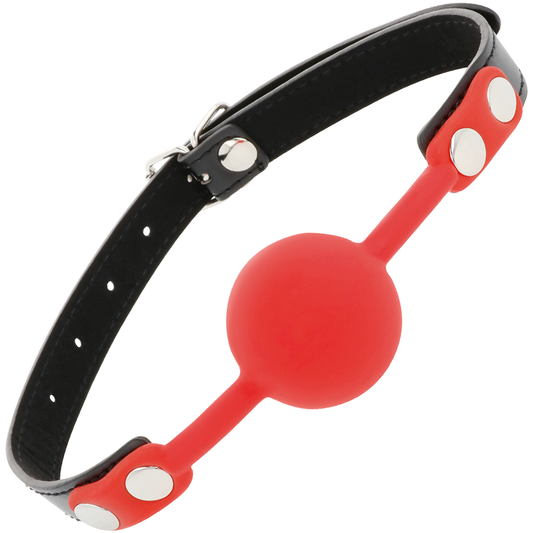 Darkness Red Silicone Gag | Niks.fi verkkokauppa