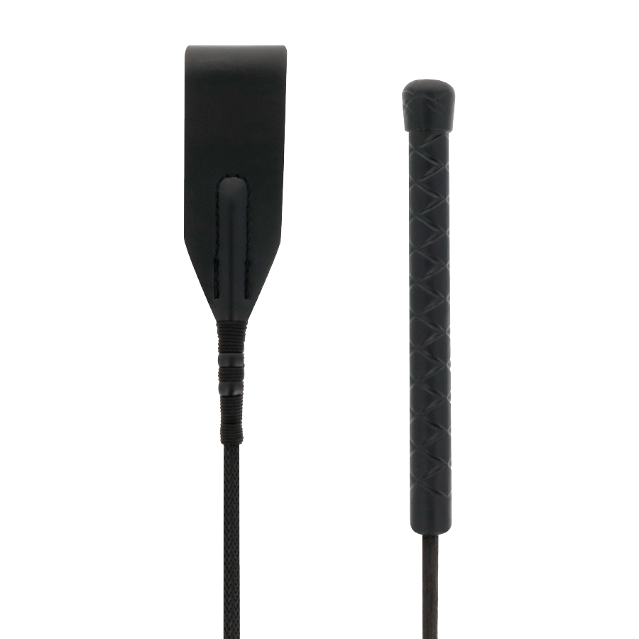 Darkness Leather Whip 45 Cm | Niks.fi verkkokauppa