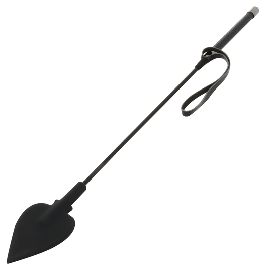 Darkness Black Silicone Whip 60Cm | Niks.fi verkkokauppa