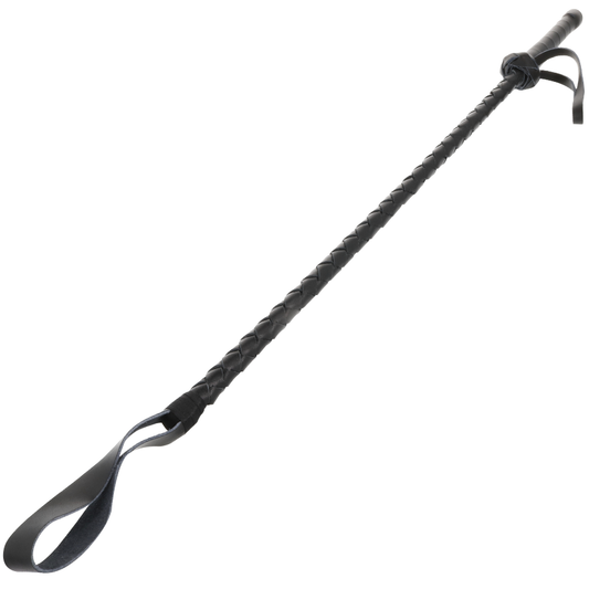 Darkness Leather Fetish Bdsm Whip 60Cm | Niks.fi verkkokauppa