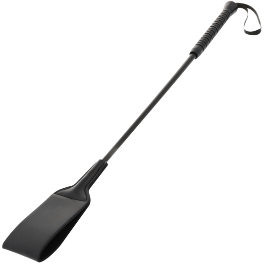 Darkness Fetish Black Wide Bdsm Whip | Niks.fi verkkokauppa