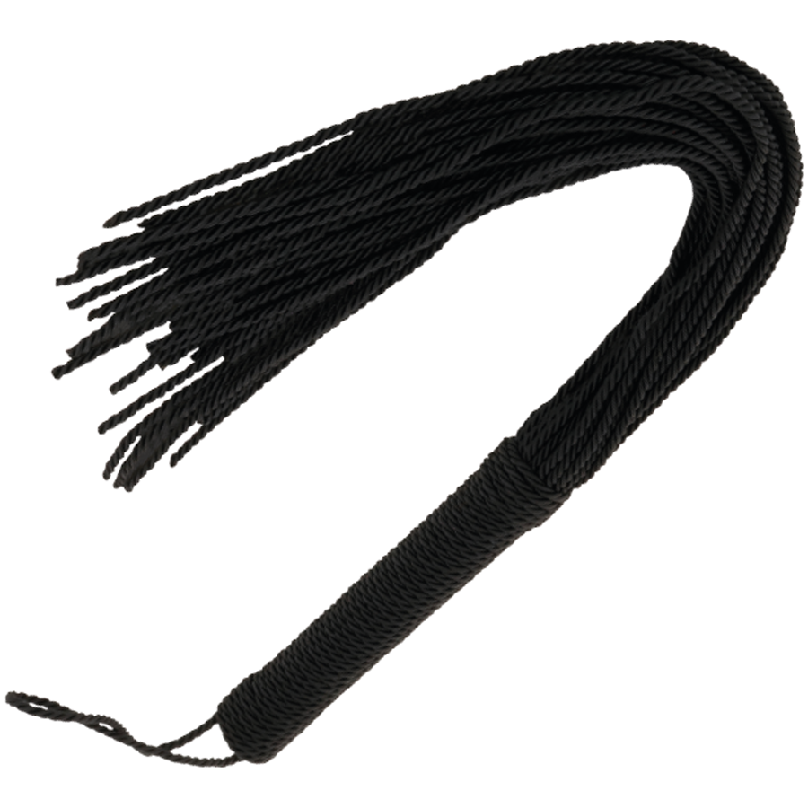 Darkness Black Bondage Whip 50Cm | Niks.fi verkkokauppa