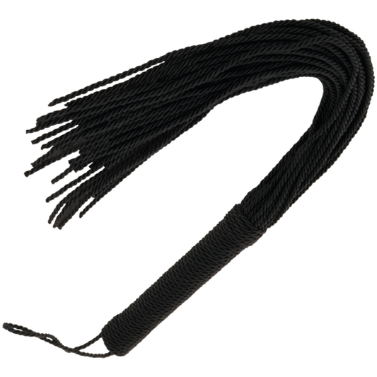 Darkness Black Bondage Whip 50Cm | Niks.fi verkkokauppa