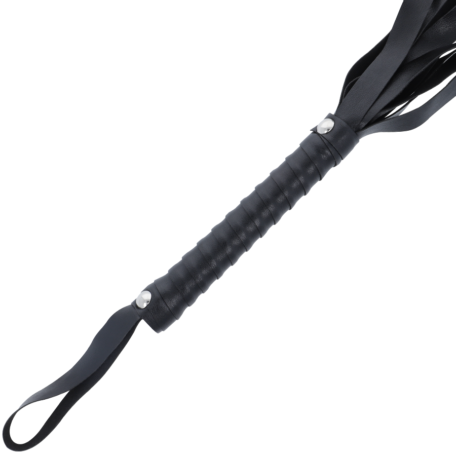 Darkness Black Bondage Whip 51 Cm | Niks.fi verkkokauppa