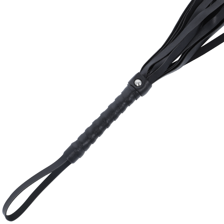 Darkness Black Bondage Whip 45 Cm | Niks.fi verkkokauppa