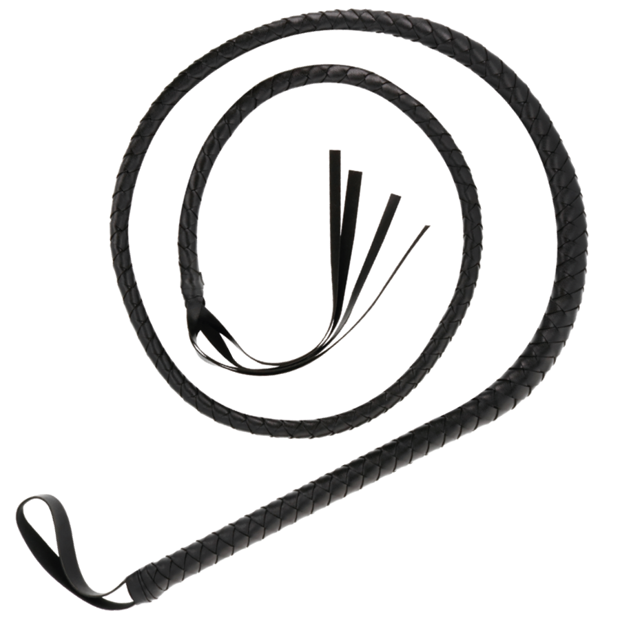 Darkness Black Bondage Whip 210Cm | Niks.fi verkkokauppa