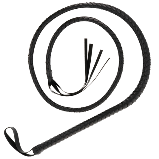 Darkness Black Bondage Whip 210Cm | Niks.fi verkkokauppa
