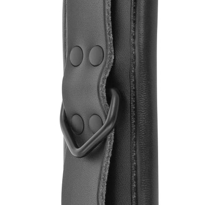 Darkness Adjustable Black Leather Hands Handcuffs | Niks.fi verkkokauppa