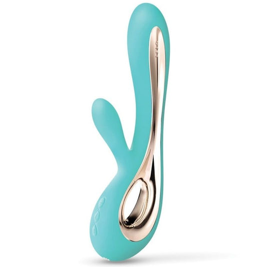 Lelo Soraya 2 Rabbit Aqua Green Vibrator | Niks.fi verkkokauppa