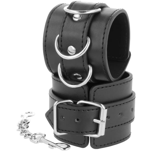 Darkness Black Handcuffs | Niks.fi verkkokauppa
