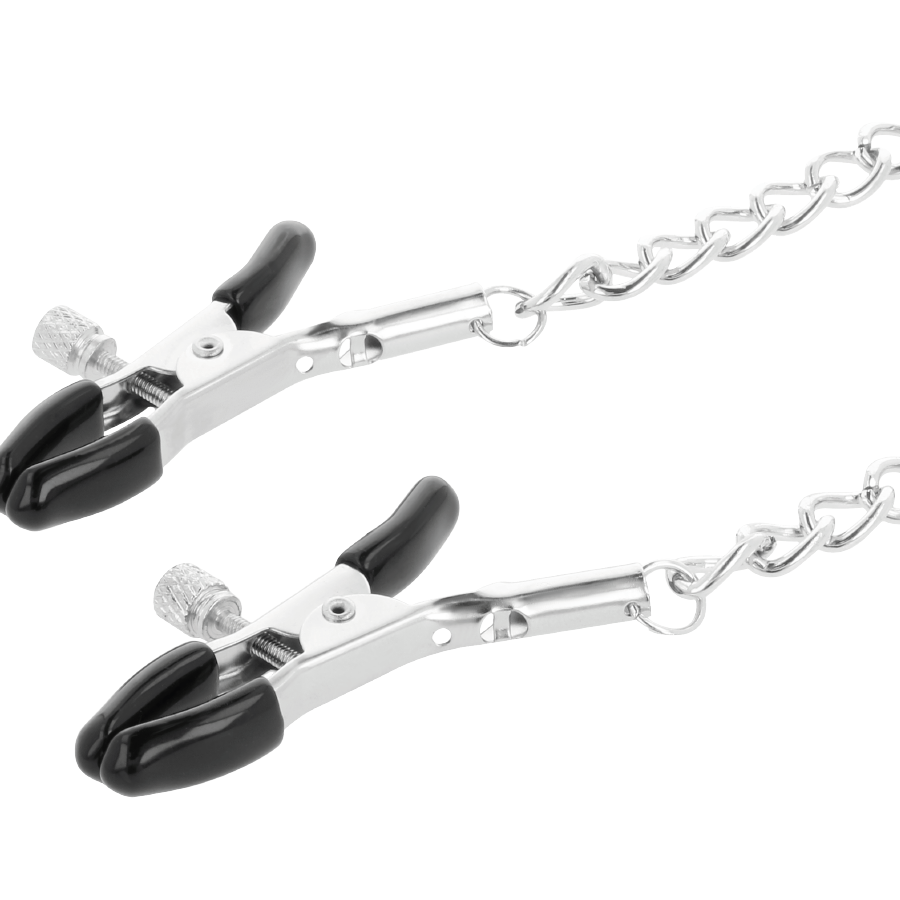 Darkness Adjustable Nipple Clamps Metal | Niks.fi verkkokauppa